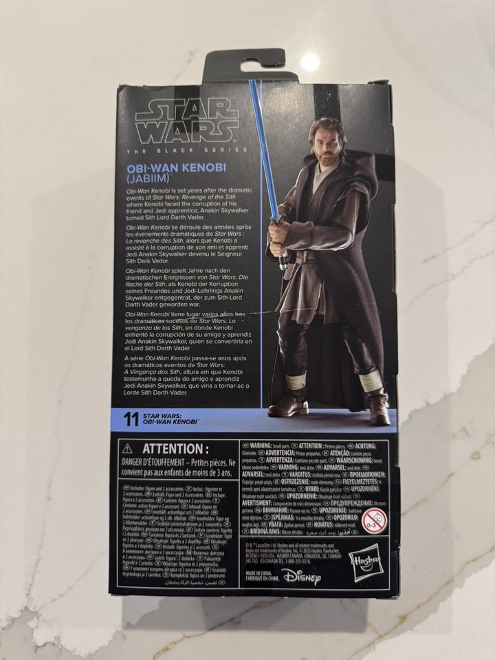 Figurine Star Wars The Black Series – Obi-Wan Kenobi (Jabiim) Hasbro