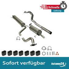 Komplette Auspuffanlage Opel Zafira A Großraumlimousine 1.8 16V 125 PS ab. 2000,