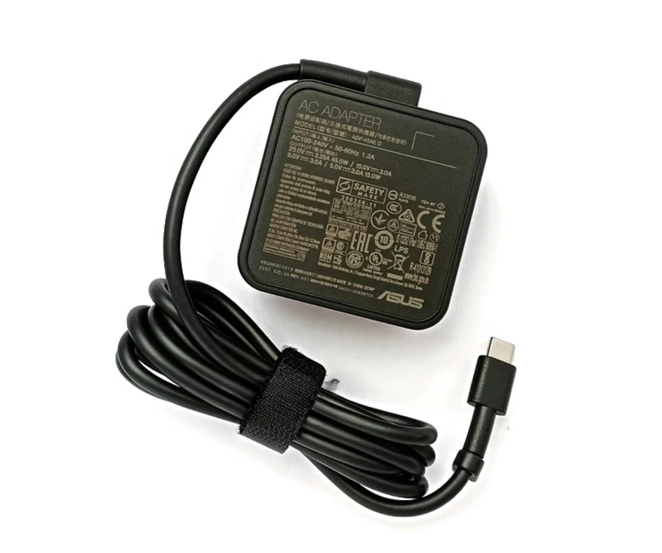 45W 20V 2.25A ASUS USB-C Charger for ADP-45XE D ZENBOOK 3 Type C Adapter - Image 2 of 4