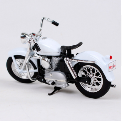 MÔ HÌNH HARLEY DAVIDSON 1952 K MODEL 1:18 MAISTO 3607 - Xe Mô Hình - View #2