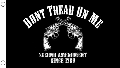 Don't Tread On Me 2nd Amendment 3 x 5 Polyester Flag  