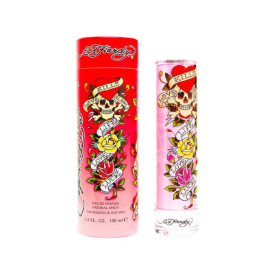 Ed Hardy Women's Eau De Parfum by Christian Audigier, 3.4 Fl Oz