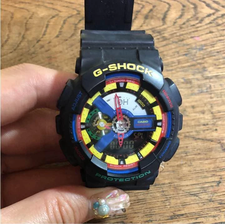 CASIO G-SHOCK GA-110DR DEE AND RICKY Black Mens Used 221016095
