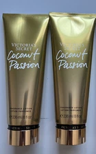 Victoria's Secret Coconut Passion Fragrance Body Lotion 8 Ounces 2 Pack