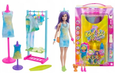 Barbie Color Reveal Neon Tie-Dye doll HCD29 Mattel | eBay