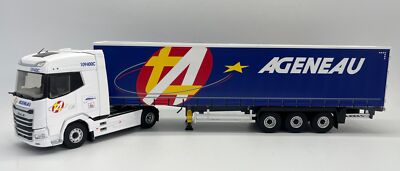 ELIGOR - DAF XG 4x2 mit 3-Achs-Anhänger Transports AGENEAU - 1/43 - ELI118205