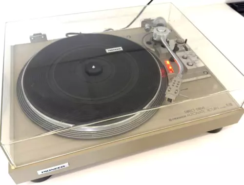 Vintage Pioneer PL-518 Direct Drive Auto Return Turntable - Made In Japan