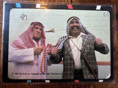 Freddy Blassie, Iron Sheik #14 card