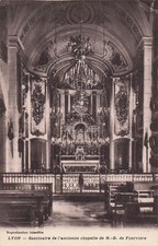 69 LYON HEILIGTUM DER ALTEN KAPELLE VON N D DE FOURVIER