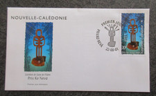 Nlle CALEDONIE lettre FDC 1er jour PRIX KO NEVA en 2001 lot NT218
