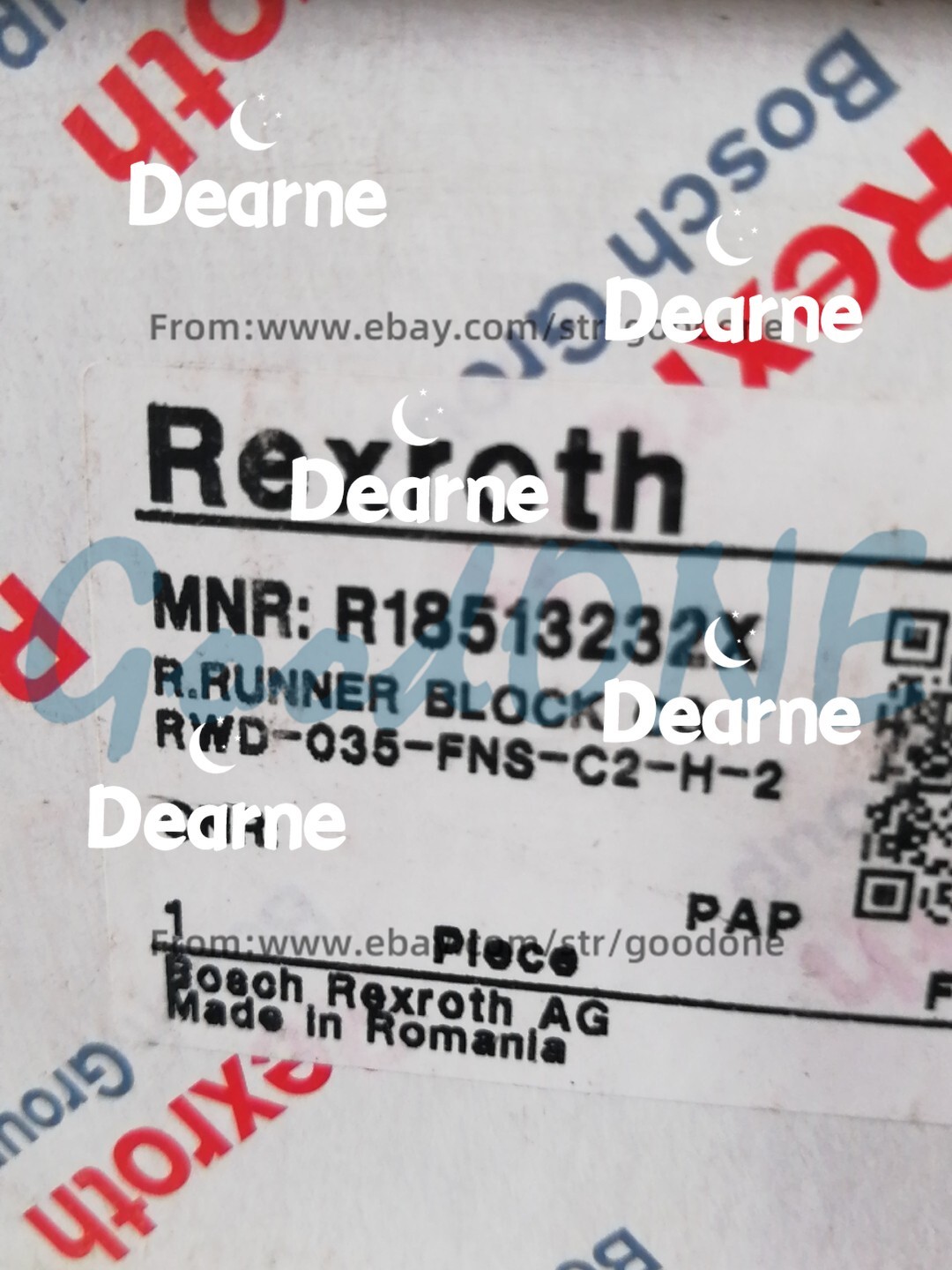 1PC NEW REXROTH R18513232X Slider Guide Rail