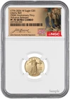 2026-W 1/10 oz Proof Gold Eagle 250 Liberty Bell AR NGC PF70 (1776-2026) Hancock