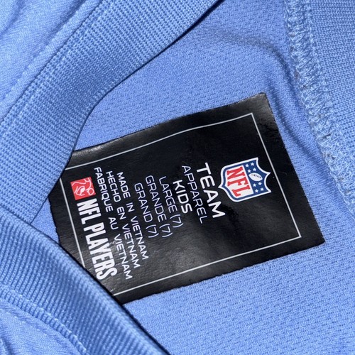 NFL Tennessee Titans Marcus Mariota Jersey Blue Short Sleeve Large size (7) - Picture 3 of 3