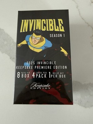 2025 Invincible Keepsake Edition Blaster Box Lot Factory Sealed 1 Relic/Box