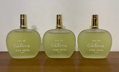 3er Set Vintage Parfum Flakons ''Câline'' von JEAN PATOU