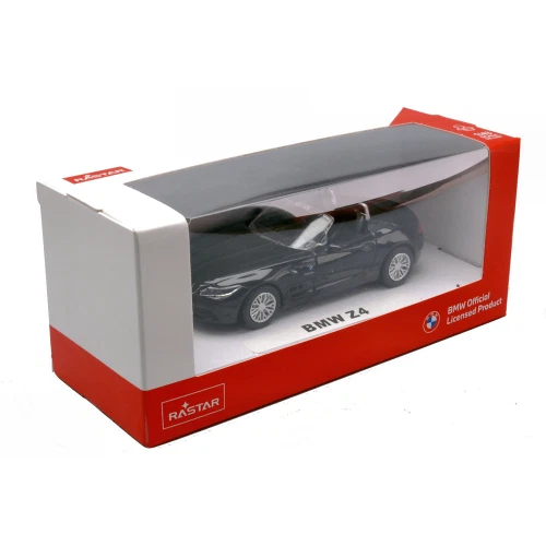 BMW Z4 2018 BLACK 1:43 Rastar Auto Stradali Modellino Nuovo - Immagine 3 di 3