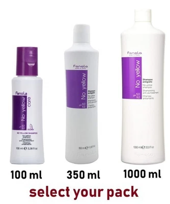 Fanola No Yellow Shampoo 1000 ml or 350 ml or 100 ml **Fast Shipping**