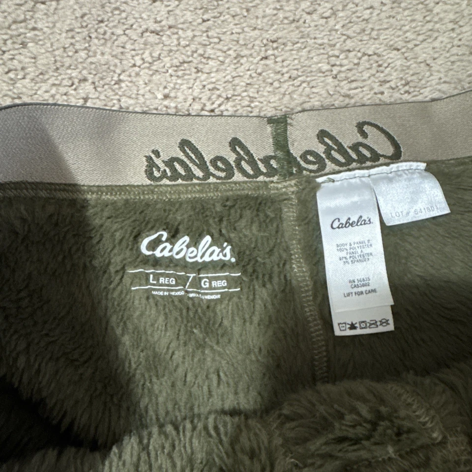 Cabela's Stand Hunter Polartec Thermal Pro Base Bottom Large - Image 3 of 4