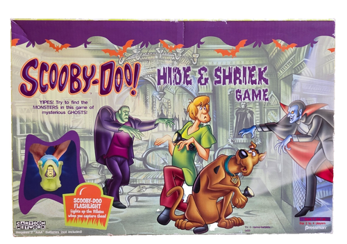 Scooby-doo 2003! Hide and Shriek Brettspiel von Pressman vollständig - Bild 1 von 12