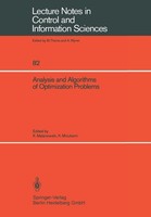 Analysis And Algorithms Of Optimization Problems Koichi Mizukami