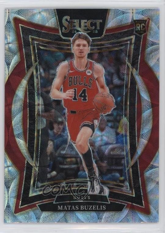 2024-25 Panini Select Concourse Scope Prizm Matas Buzelis #70 1ns3