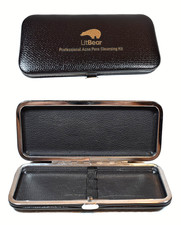 Black/Silver "LITBEAR" Professional Acne Cleaning Kit, CASE ONLY, Click-Close