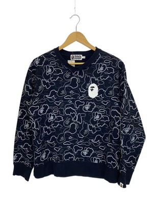 A BATHING APE Sweatshirt black M Used