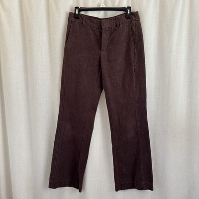 Patagonia Pants Women's Size 6 Brown Hemp Blend Soft Hidden Pocket 29  Mid Rise