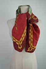 Patek Philippe 100 Silk Tie Scarf Foulard Vintage Classic Fashion Geneve