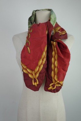 Patek Philippe 100% Silk Tie Scarf Foulard Vintage Classic Fashion Geneve