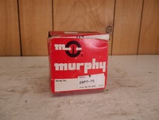 20P7-75 Murphy Oil Pressure Gauge, 0-75 PSI with Lockout 05703206 