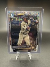 2025 Bowman Chrome - Prospects Jesus Made #BCP-245 Laser Refractor (RC)
