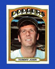 1972 Topps Set-Break #264 Tommy John EX-EXMINT *GMCARDS*
