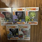 Funko Pop Dragon Ball Z - Ginyu Force COMPLETE LOT of 5 GLOW IN DARK EXCLUSIVE