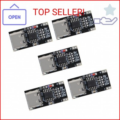 D-FLIFE 5pcs USB-C PD Type C Trigger Board PD/QC Decoy Fast Charger Module Suppo