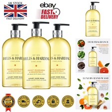Elegant  Sweet Mandarin & Grapefruit Hand Wash - 3 Pack of 500ml Bottles 4.89 per litre