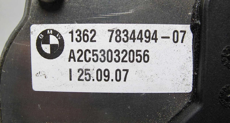 Оригинальный двигатель привода дроссельной заслонки кузова BMW S85 5,0 л V10 M5 M6 2006-2010 7834494 - Изображение 3 из 4