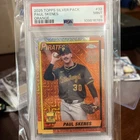 2025 Topps Series 1 - 1990 Topps Chrome Silver Pack Paul Skenes #T90C-32 Orange