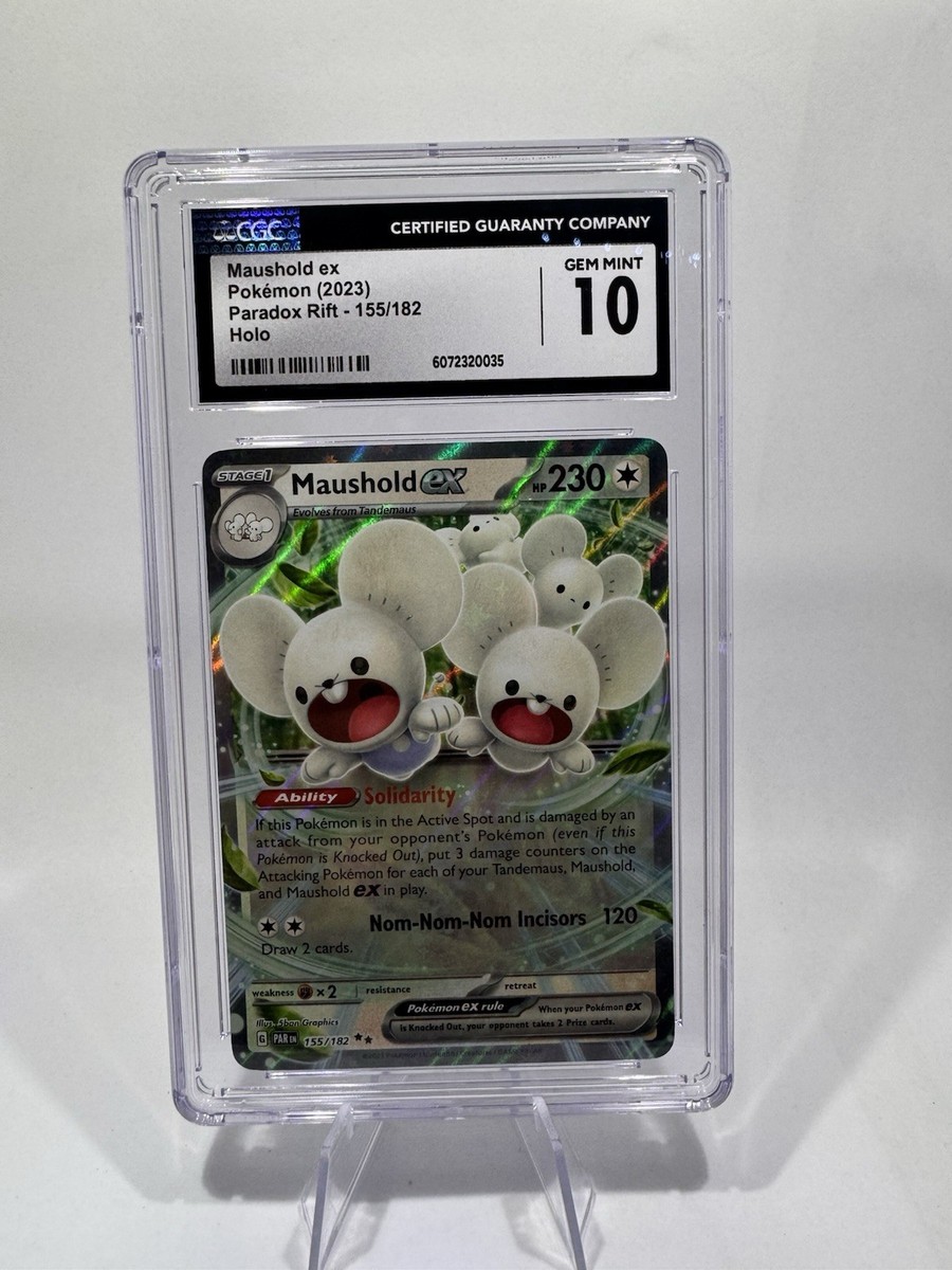 maushold ex pokemon card value 168/193 - Paldea Evolved - Evolution Set - 3 Lot board games and accessories Pokemon S-Chinese Prize Turn CSV4C