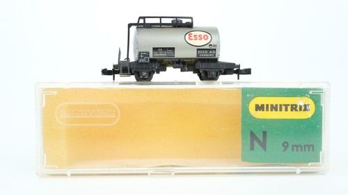 Minitrix N 3229 Kesselwagen "ESSO" DB | Condition: Gebraucht