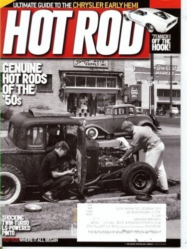 Hot Rod 2012 June - Genuine Hot Rods of 50s by Marlan Davis - GOOD - product listing photo