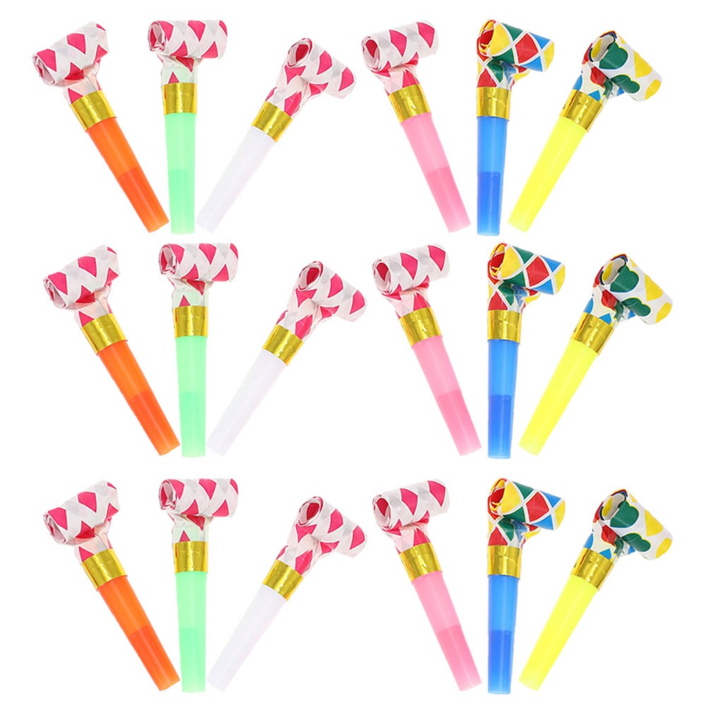 120 Pcs Children's Party Whistle Noise Makers for Kids Blowers Birthday Horns