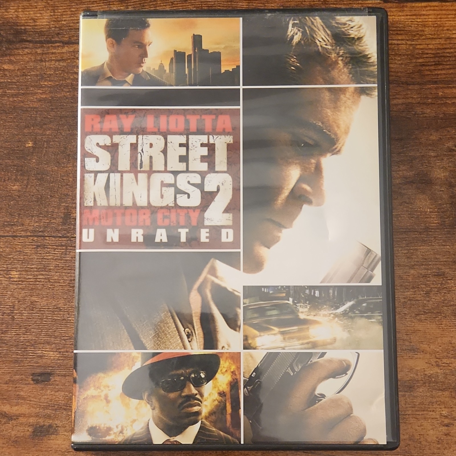 Street Kings 2 Motor City DVD Unrated Edition Ray Liotta Chris Fisher Crime Fox
