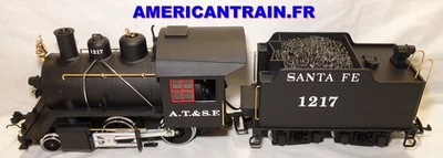 Locomotive vapeur A.T. & S.F. 2-4-0 20231 échelle G LGB - Photo 1/4