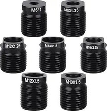 7pcs Gear Shift Knob Adapter Kit for Manual Transmissions, Universal Fit for Alu