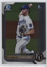 2022 Bowman Draft Chrome Steven Zobac #BDC-101 0ve7