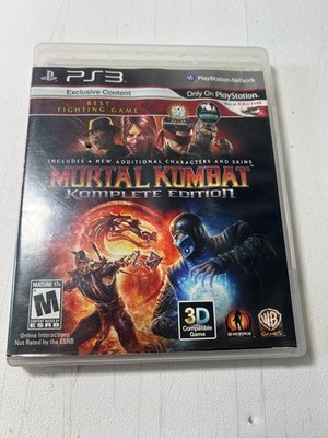 Mortal Kombat Komplete Edition For Playstation PS3