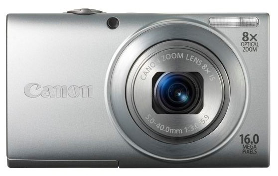 Canon PowerShot A4000 IS 16.0MP Digital Camera - Silver for sale