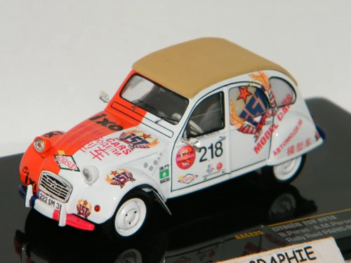 CITROËN 2CV RALLY RAID PARIS-BEIJING 2010 IXO 1/43 Ref RAC225