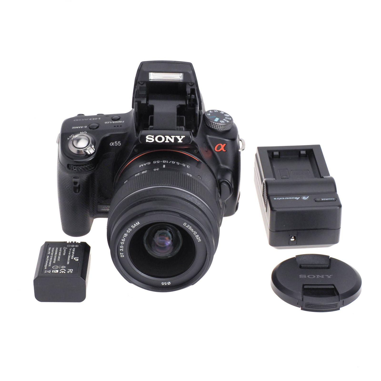 Sony Alpha SLTA55 16MP Digital SLT DSLR Camera with 1855mm